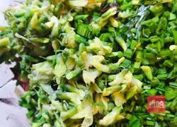 Illustration of making sophora dumplings 14