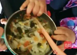 Baby Complementary Food Rotten Noodles Illustration 7