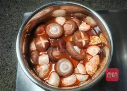 One-person pot clear soup hot pot ☛Xiabuxiabu Xinjiang tomato soup base recipe illustration 4