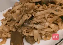 Illustration of how to make braised noodles with eggplant and minced meat 9