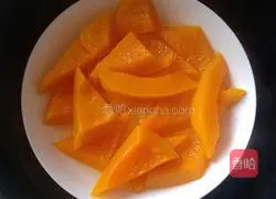 Illustration of how to make low-fat pumpkin milk juice 6