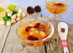 Illustration of making red date, lotus seed and white fungus soup 13