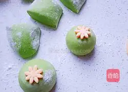 Illustration of how to make colorful steamed buns 5