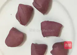 Purple Sweet Potato Roses Illustration of how to make steamed buns 3