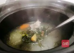 Illustration of how to make kelp and pork ribs soup 5
