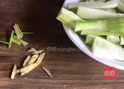 Luffa Illustration of how to make noodles 4