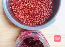 Rose honey red bean paste recipe 2