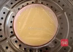 Illustration of how to make abalone and scallops xo sauce steamed egg custard 7