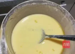 Egg Pancakes Illustration of how to do it 1