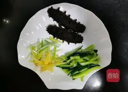 Illustration of how to stew sea cucumber 6
