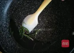 Illustration of how to make scallion noodles 6