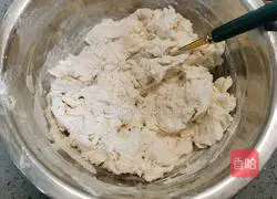 Illustration of how to cut steamed buns with cocoa powder knife 5
