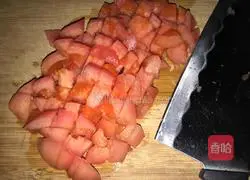 [Simple meal] Illustration of tomato hand-made noodles 1