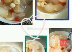 Illustration of Tremella Lotus Seed Soup 20