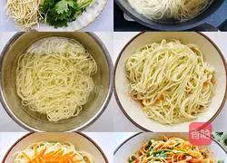 Illustration of how to make spicy and sour noodles 2