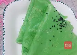 Spinach egg pancake recipe 11