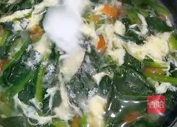 Spinach and egg soup recipe 7