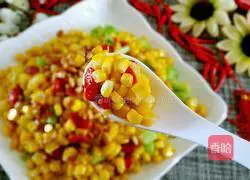 Illustration of how to make pine nuts and corn 15