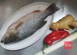 How to make steamed sea bass 1