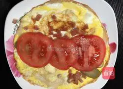 Cheese Egg Burrito Recipe Illustration 6