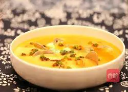 Illustration of how to make steamed clam eggs 8