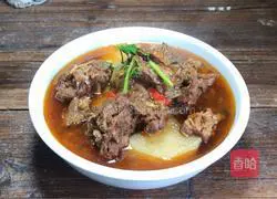 Illustration of radish stewed mutton 19