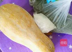 Pumpkin and mung bean soup recipe 1