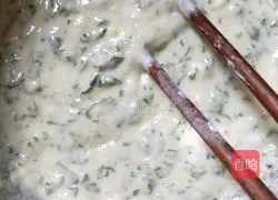 Illustration of making peppermint pancakes 3