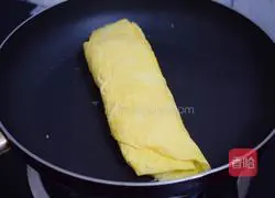 Okra thick egg roast recipe illustration 8