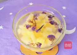 Pineapple Apple Forget-Me-Not Flower Tea Recipe Illustration 11