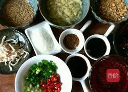 Illustration of Sichuan Spicy Cold Noodles 1