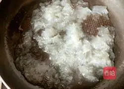 Illustration of how to make fruit Tremella dew 2