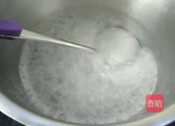 Peach blossom rice soup recipe 3