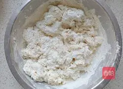 Illustration of how to make fermented dough cakes (old fermented noodles) 3