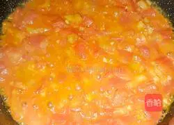 Vermicelli meatball pot (tomato soup base) Practice illustration 7