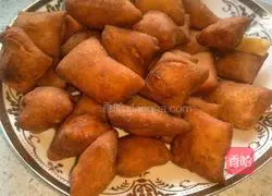 Illustration of how to make fried steamed buns 5