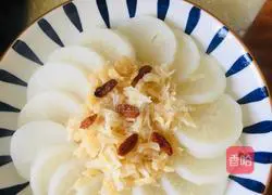 Illustration of how to make steamed radish with scallops 5