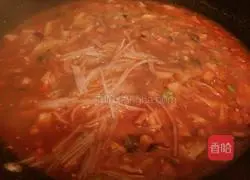 Illustration of making braised noodles 11