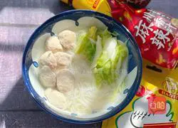 Illustration of how to make clear rice noodles 11