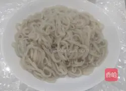 Illustration of how to make cold shredded fish 5