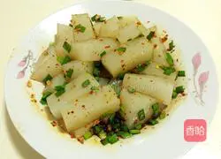 Illustration of how to make mung bean jelly 9