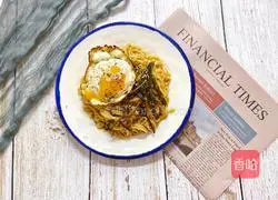 ㊙️A must-have for lazy people | Stir-fried chives that can be eaten in 10 minutes Illustration of how to make oil noodles 1