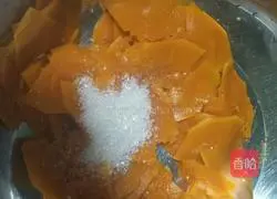 Illustration of how to make bean paste buns 2