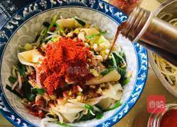 Illustration of how to make fried spicy noodles 8