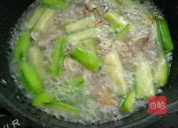 Illustration of the recipe of Huajia Luffa Soup 11