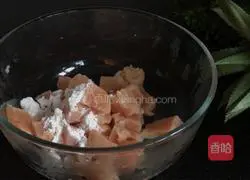 Illustration of how to make fried chicken with pineapple 3