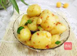 Illustration of braised baby potatoes 7