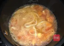 [Simple meal] Illustration of tomato hand-made noodles 5