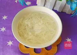 Egg and Scallion Noodles Illustration of how to do it 6
