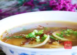 Illustration of how to make scallop and white rice cake soup 12